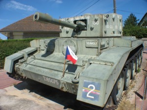 Panzerdenkmal in der Normandie (Foto: Alexander Mayer)