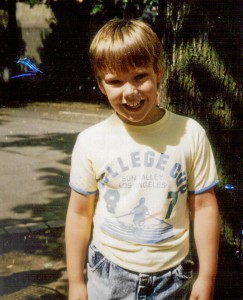 Der Autor als Kind (Foto: privat)