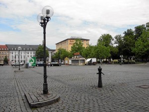 gähnende Leere auf der Fürther Freiheit (Foto: Doc Bendit)