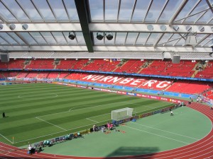 Das Stadion in Nürnberg - Schauplatz des 254. Frankenderbys (Foto: Andreas Rümler / »Färdder«)