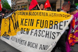 Gegen Neonazis (Symbolfoto: Timo Müller)