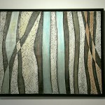 Betonbild in Egon Junges aktueller Ausstellung im City Center