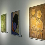 Betonbilder in Egon Junges aktueller Ausstellung im City Center