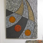 Betonbild in Egon Junges Atelier