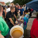 Auch Suppe wurde umsonst bereitgestellt