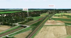 Überwerfung Eltersdorf (Planungsskizze: DB)