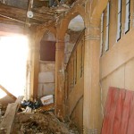 Schäden im Anbau (Foto: Fotogruppe »Rätselhaftes Fürth«)