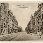 Nürnberger Straße (historische Postkarte)
