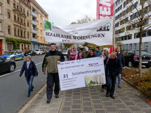 Aktion des Sozialforums (Foto: Peter A. Lefrank)